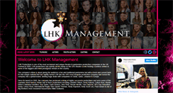 Desktop Screenshot of lhkmanagement.co.uk