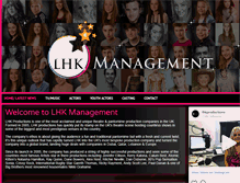 Tablet Screenshot of lhkmanagement.co.uk